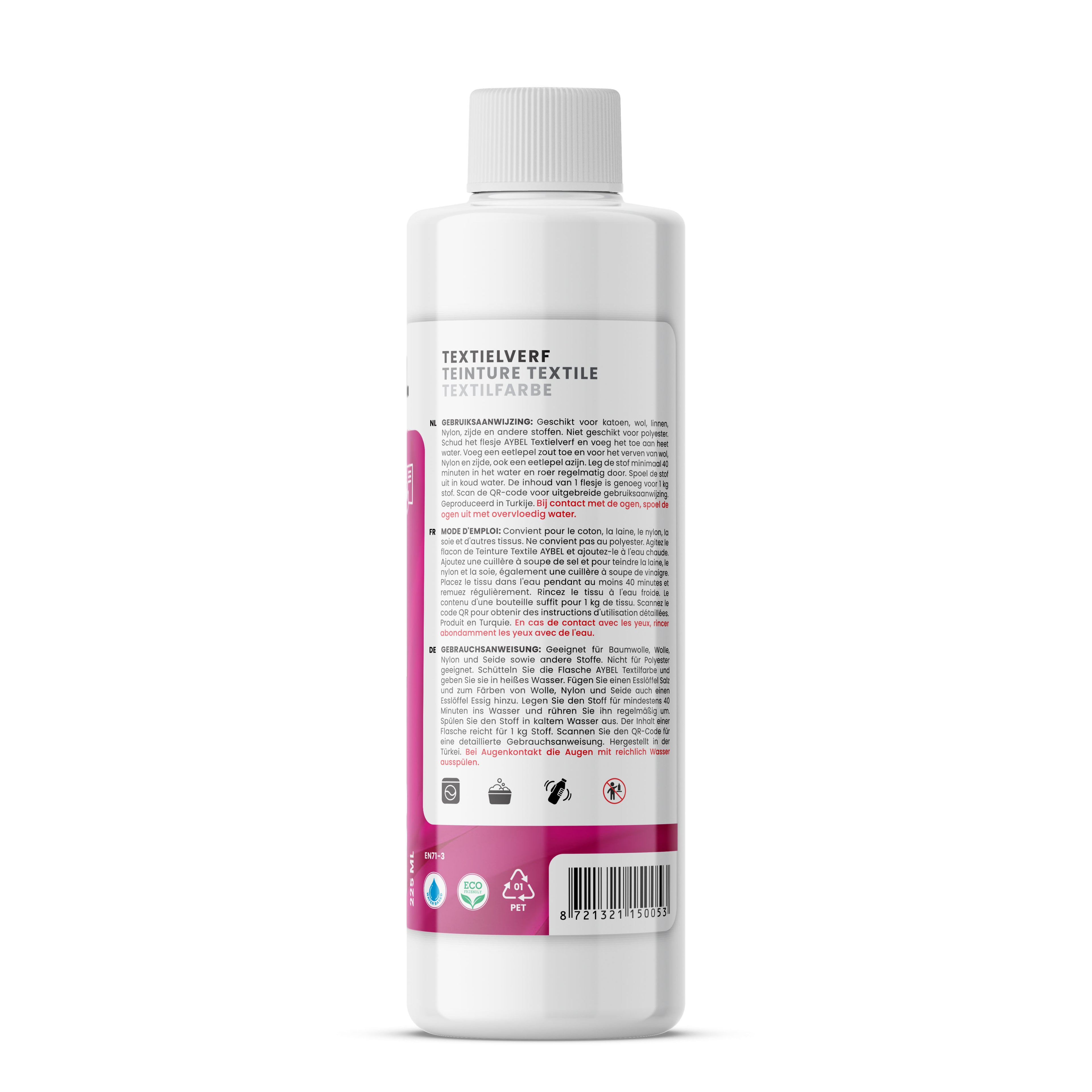 Tinte Textil Rosa Ciclamen