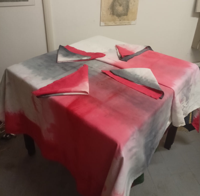 Table Cloth Double Shade Dye