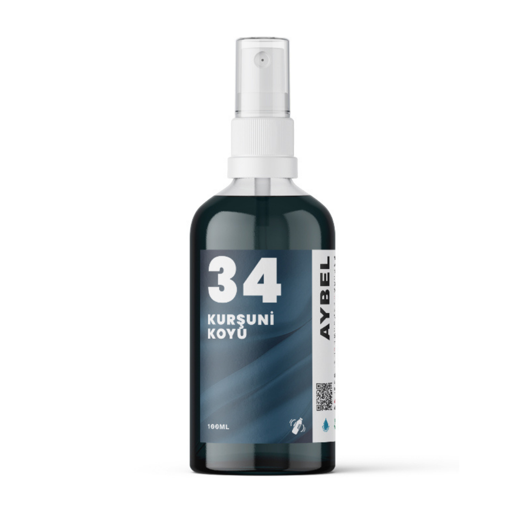 Anthrazitfarbenes Textilfarbspray